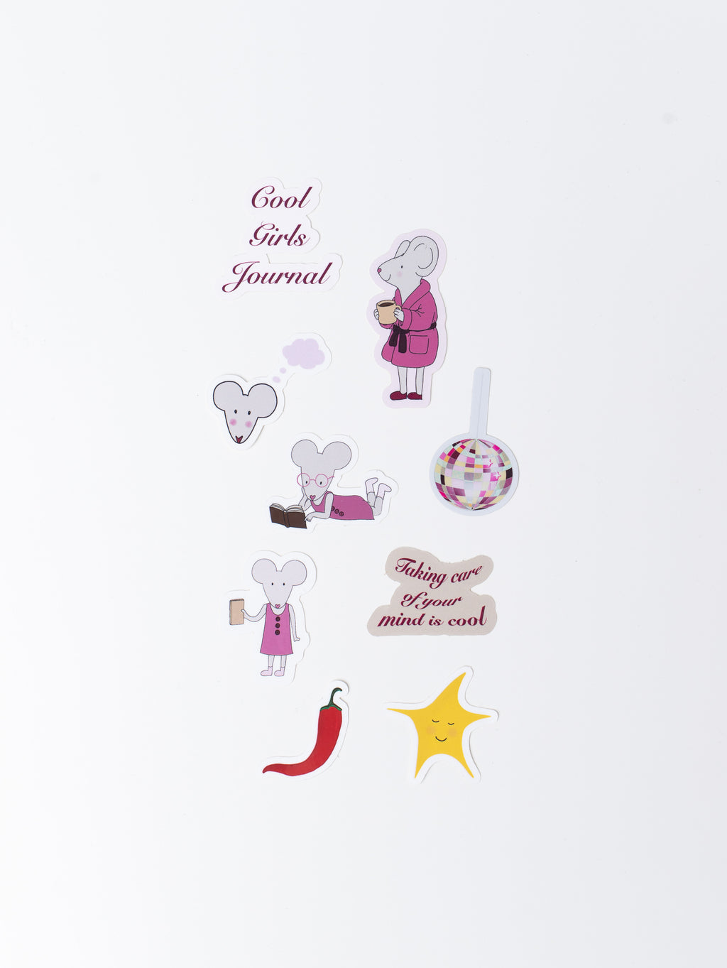 Mausiges Sticker-Set
